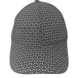 D&Y Strapback Baseball Cap Multicolor One Size Adjustable Argyle 6 Panel Cotton